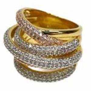 HSN VICTORIA WIECK  BAND RING  SIZE 7 NEW